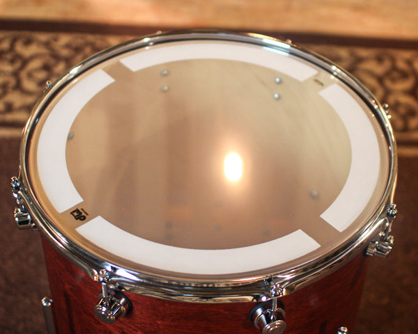 DW Performance Tobacco Stain Floor Tom - 16x16