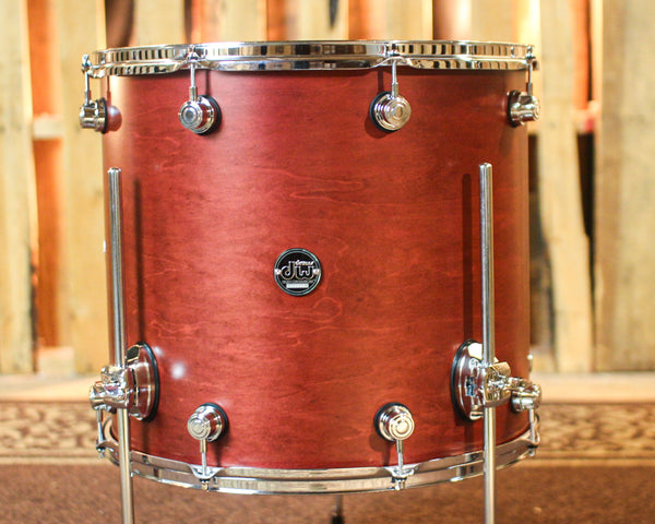 DW Performance Tobacco Stain Floor Tom - 16x18
