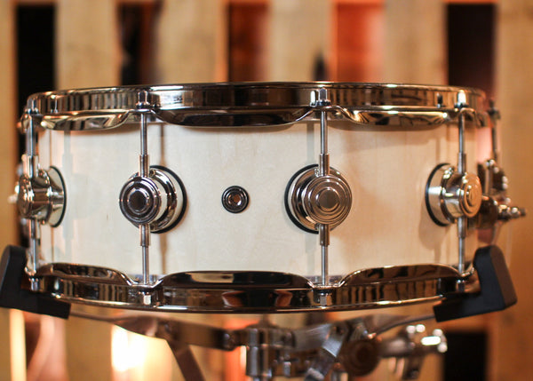 DW 5x14 Collector's SonicPly Natural Satin Oil Snare Drum - SO#1412872