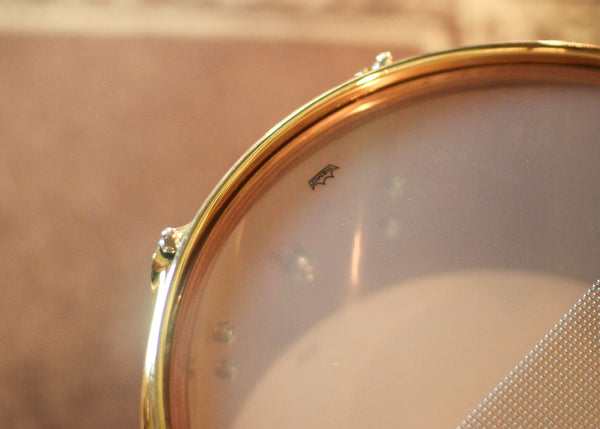 DW 6.5x13 Collector's Purpleheart VLT Red Tigerwood Snare Drum - SO#1421465