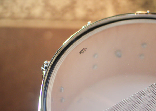 DW 6.5x14 Collector's Maple VLT Candy Black Burst over Birdseye Maple Snare Drum - SO#1444600