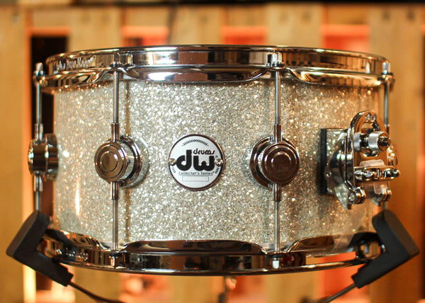 DW 6x12 Collector's Maple VLT Broken Glass Snare Drum - SO#1398038
