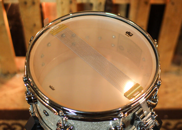 DW 6x12 Collector's Maple VLT Broken Glass Snare Drum - SO#1398038