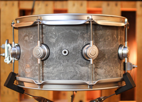 DW 7x13 Collector's Concrete Snare Drum w/ Satin Chrome Hardware