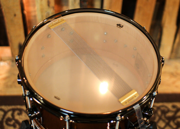 DW 7x14 Collector's Maple VLT Liquid Copper Lacquer Snare Drum - SO#1405026