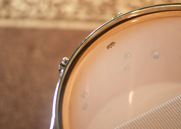 DW 7x14 Collector's Maple VLT Natural Lacquer over Tamo Ash Snare Drum - SO#1410003
