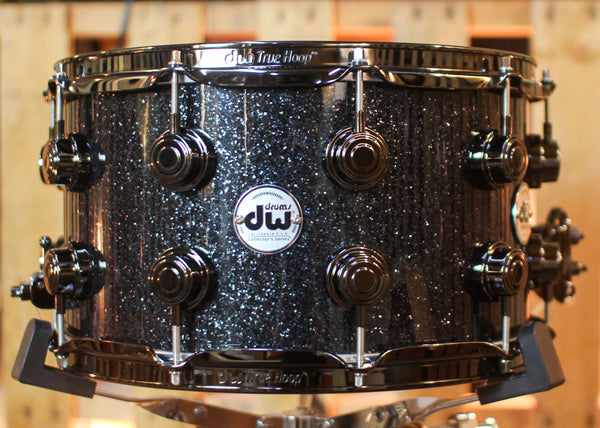 DW 8x14 Collector's SonicPly Black Ice Snare Drum - SO#1433129