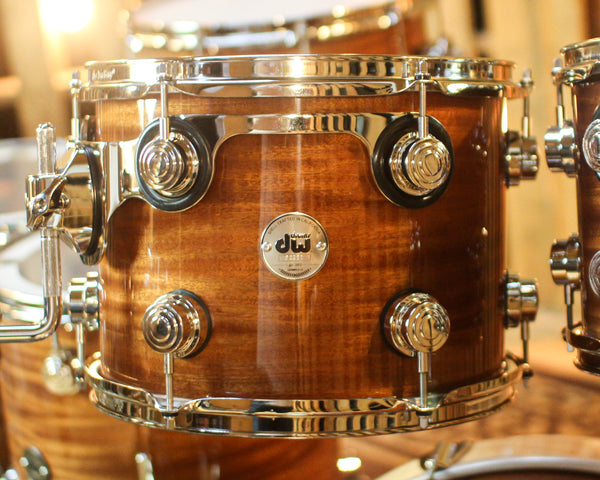DW Collector's Contemporary Classics Natural Lacquer Drum Set - 22,10,12,14,16,14sn - SO#1432858