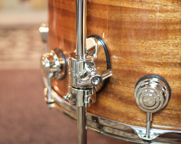 DW Collector's Contemporary Classics Natural Lacquer Drum Set - 22,10,12,14,16,14sn - SO#1432858