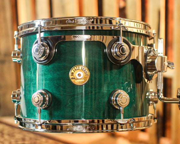 DW Collector's Jazz Maple Gum Turquoise Green Drum Set - 24,13,16,18 - SO#1065155