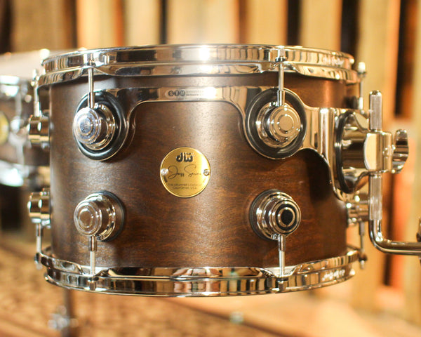 DW Collector's Jazz Cherry Gum Walnut Stain Drum Set - 20,12,14,14sn - SO#1420475