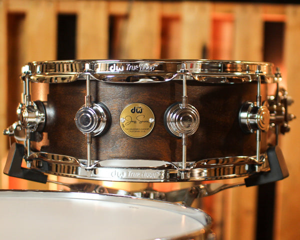 DW Collector's Jazz Cherry Gum Walnut Stain Drum Set - 20,12,14,14sn - SO#1420475