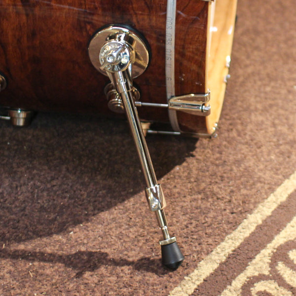 DW Collector's Jazz Cherry Gum Walnut Stain Drum Set - 18,12,14 - SO#1312570