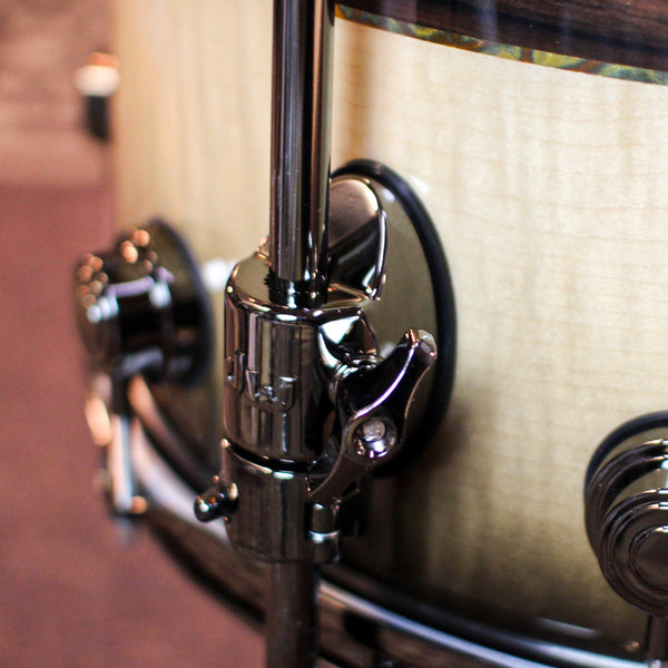 DW Collector's 333 Sycamore Ziricote Inlay Drum Set - 22,10,12,14,16,14sn - SO#1370116