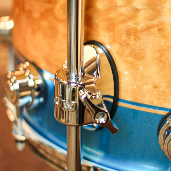 DW Collector's Laser Blue Graphics Exotic Drum Set - 22,10,12,14,16 - SO#1383149