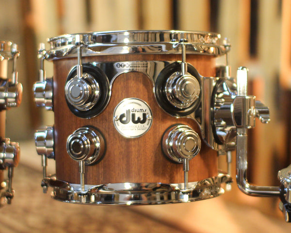 DW Collector's Maple Mahogany Natural Hard Satin Drum Set - 22,22,8,10,12,16 - SO#1326687