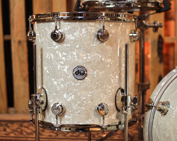 DW Collector's Maple Mahogany Vintage Marine Drum Set - 18,12,14,14sn - SO#1437287