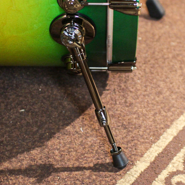 DW Collector's Maple SSC Amber to Emerald Green Burst Drum Set - 22,10,12,16 - SO#1401765