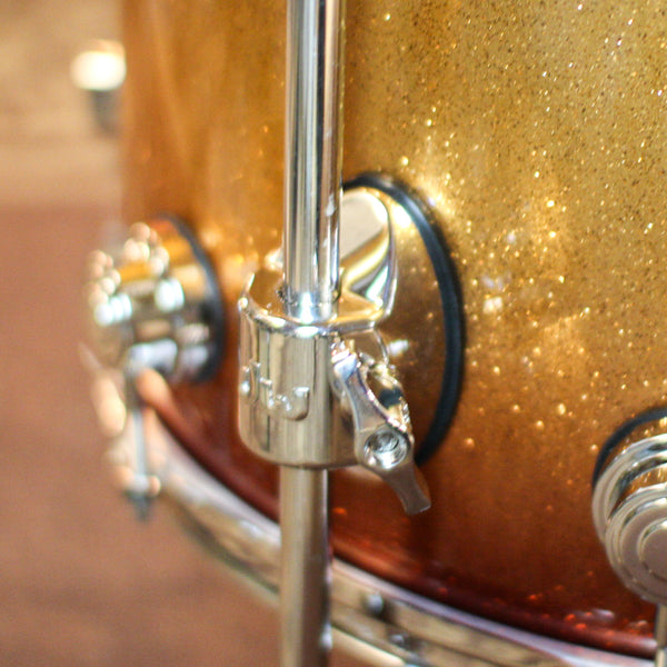 DW Collector's Maple SSC Copper Glitz Drum Set - 22,10,12,14,16,14sn - SO#1357443