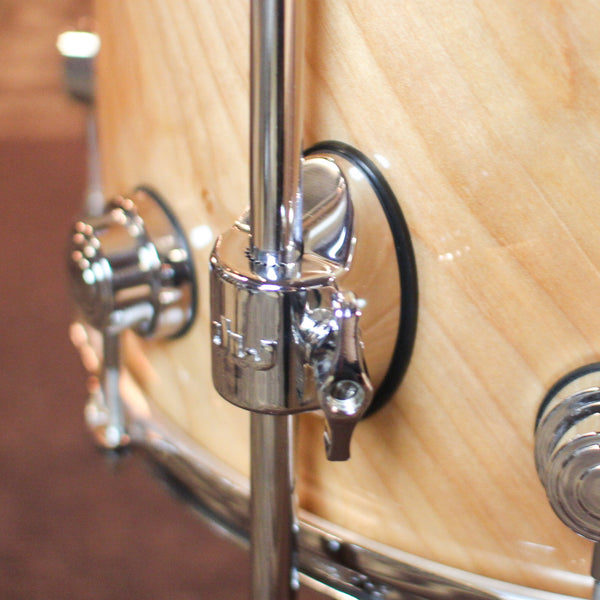 DW Collector's Pure Birch HVLT Natural Lacquer Drum Set - 22,10,12,14,16,14sn - SO#1419680