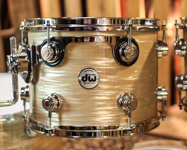 DW Collector's Cherry HVLT Creme Oyster Drum Set - 22,10,12,16 - SO#1378631