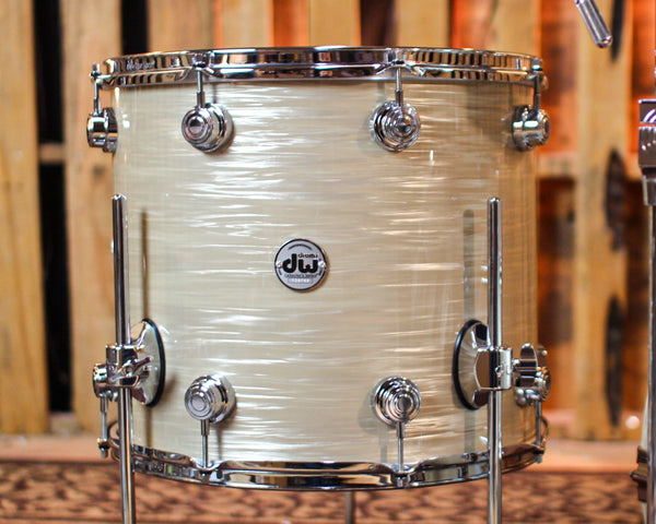 DW Collector's Cherry HVLT Creme Oyster Drum Set - 22,10,12,16 - SO#1378631