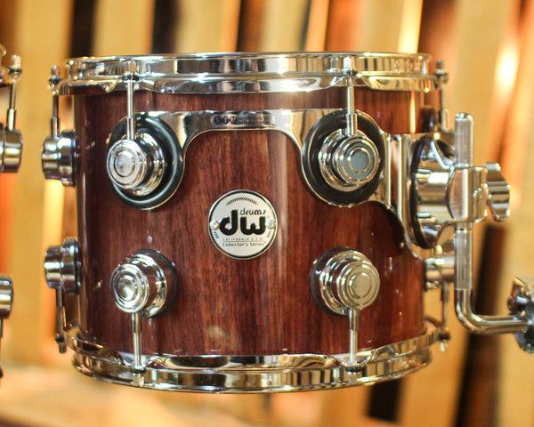 DW Collector's Pure Purpleheart VLT Natural Lacquer Drum Set - 22,10,12,16 - SO#1446368