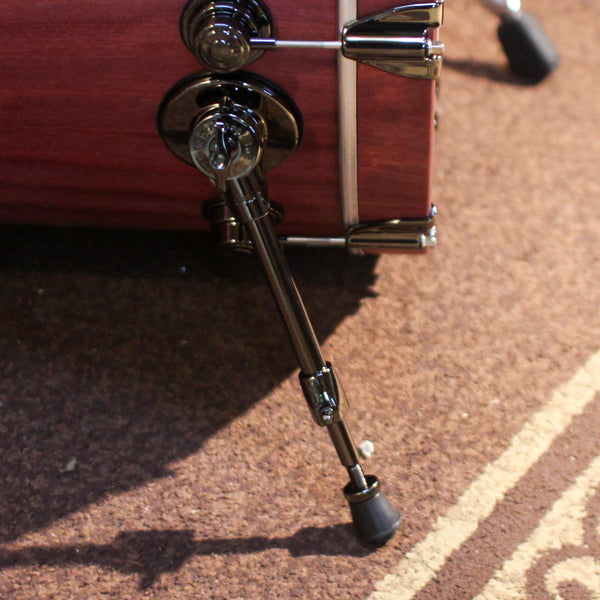 DW Collector's Pure Purpleheart VLT Natural Satin Oil Drum Set - 22,10,12,16 - SO#1398023