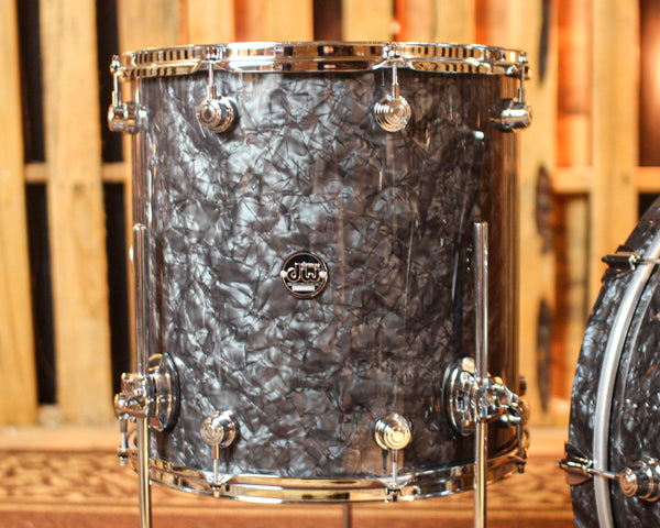 DW Performance Black Diamond Rock Drum Set - 14x24, 9x13, 16x16