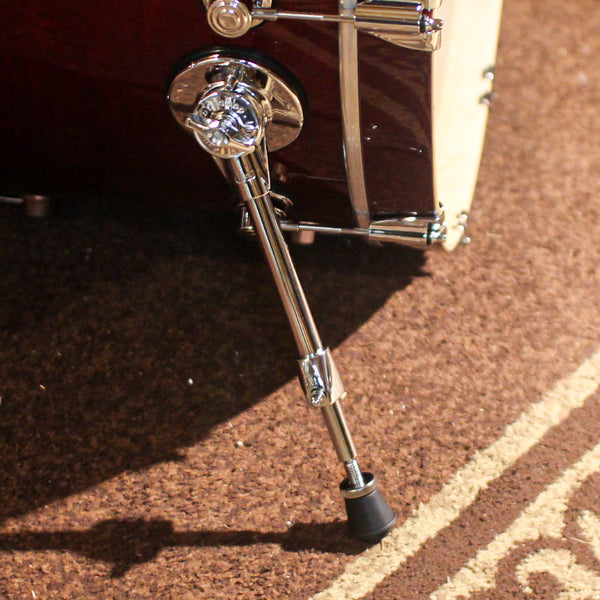 DW Performance Cherry Stain Lacquer Rock Drum Set - 14x24, 9x13, 16x16