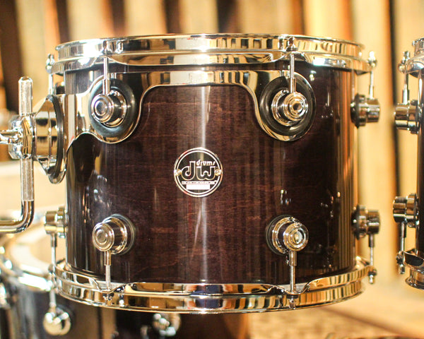 DW Performance Ebony Stain 6pc Drum Set - 18x22, 7x8, 8x10, 9x12, 12x14, 14x16