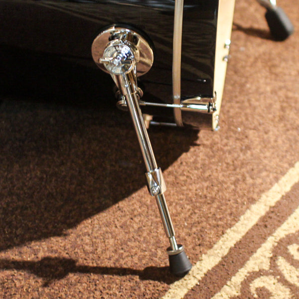 DW Performance Ebony Stain Lacquer Fusion Drum Set - 16x20, 8x10, 9x12, 12x14