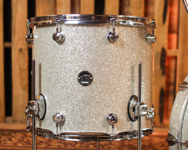 DW Performance Limited Edition Broken Glass Drum Set - 18x22,8x10,9x12,14x16