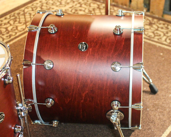 DW Performance Tobacco Stain Stage Drum Set - 18x22, 8x10, 9x12, 14x16