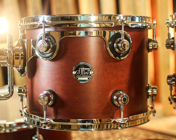 DW Performance Tobacco Stain Stage Drum Set - 18x22, 8x10, 9x12, 14x16