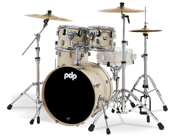 PDP Concept Maple Twisted Ivory Fusion Drum Set - 20,10,12,14 - PDCM20FNTI