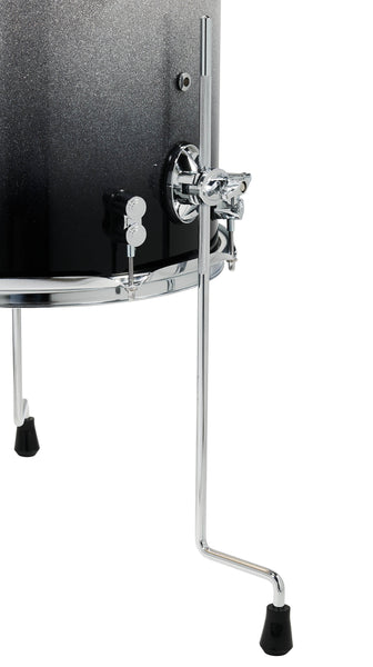PDP Concept Maple Silver to Black Fade 5pc Drum Set - 22,10,12,16,14 - PDCM2215SB