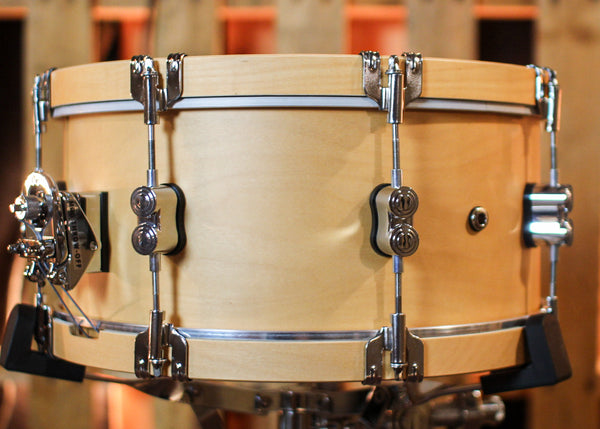 PDP 6.5x14 Concept Classic Natural Stain w/ Natural Hoops Snare Drum - PDCC6514SSNN