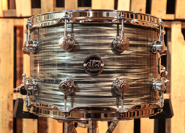 DW Performance Pewter Oyster Snare Drum - 8x14