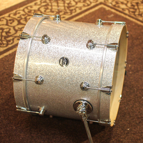 DW Performance Silver Sparkle Bass Drum - 14x18