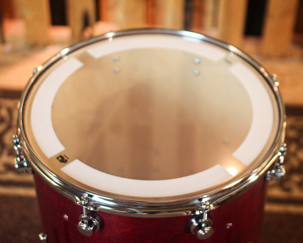 DW Performance Cherry Stain Floor Tom - 16x16