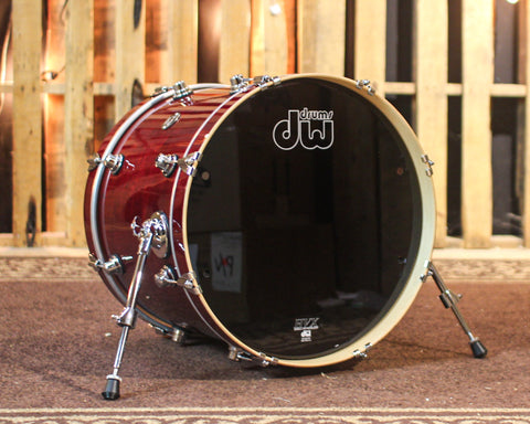 DW Performance Cherry Stain Bass Drum - 16x20