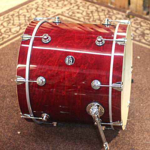 DW Performance Cherry Stain Bass Drum - 16x20