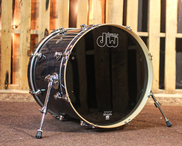 DW Performance Ebony Stain Bass Drum - 16x20