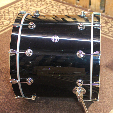 DW Performance Black Mirra Bass Drum - 18x22