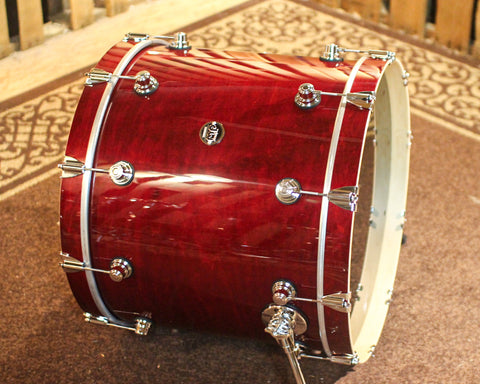 DW Performance Cherry Stain Bass Drum - 18x22