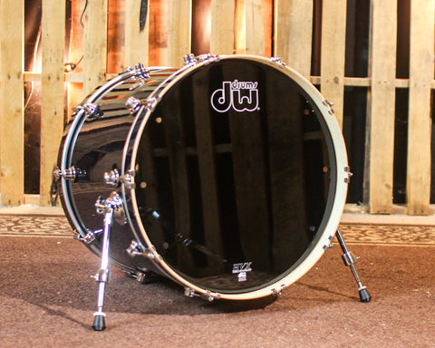 DW Performance Ebony Stain Bass Drum - 18x22
