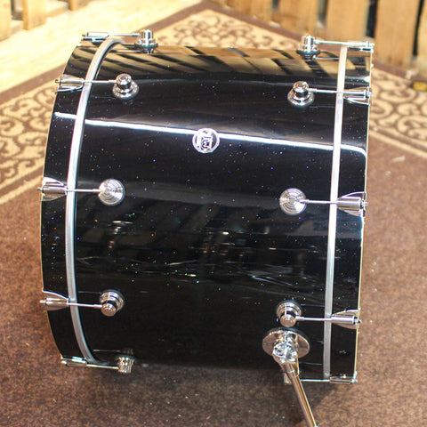 DW Performance Black Mirra Bass Drum - 18x24