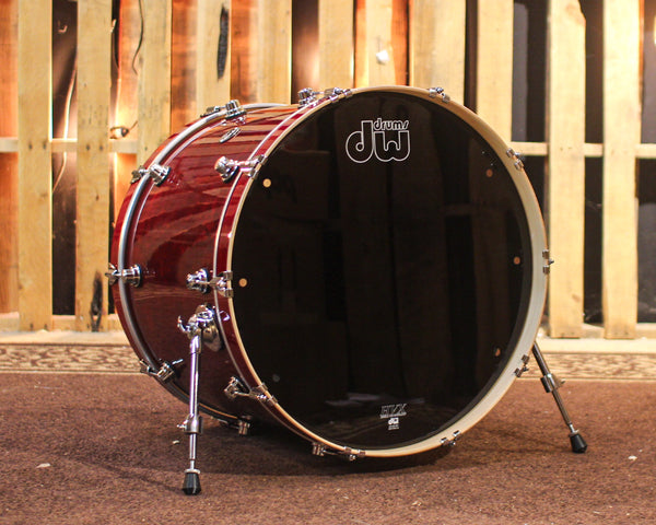 DW Performance Cherry Stain Bass Drum - 18x24