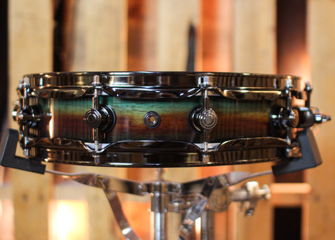 DW 3.14x14 Collector's SonicPly Horizontal Padauk Pi Snare Drum - SO#1436881